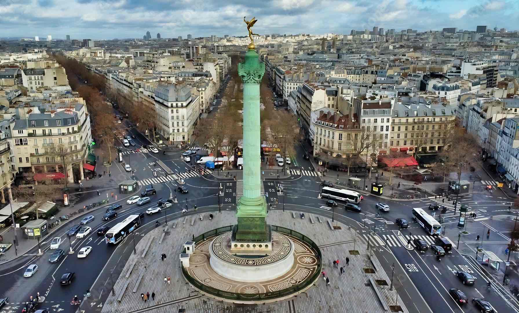 aerial-view-place-de-la-bastille